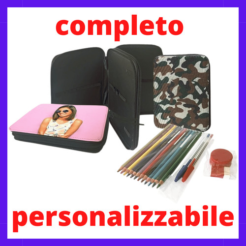 Astuccio scuola elementare - astuccio,