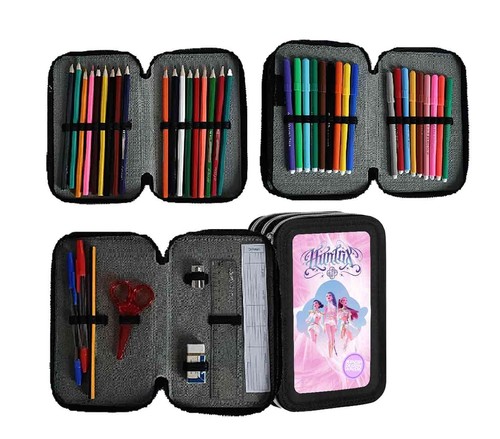 Astuccio scuola zip pop - scuola,