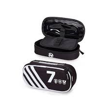 Astuccio ovale bianconero - astuccio,