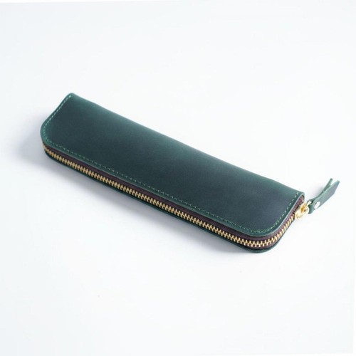 Astuccio portapenne pelle - in,