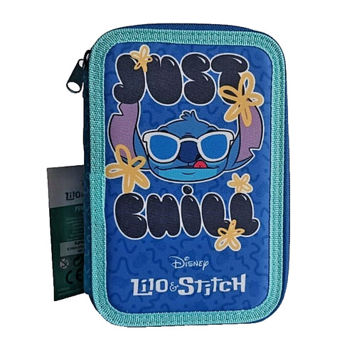Astuccio scuola zip stitch - 3,