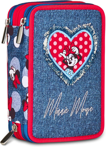 Minnie astuccio scuola zip - 3,