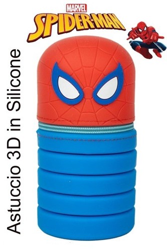 Spiderman astuccio silicone - spiderman, in